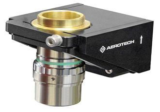 Microscope Objective and Optics Positioning Piezo Stage with Nanometer Precision at High Speeds 